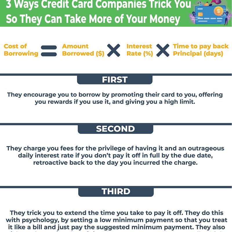 3 ways credit card companies trick you